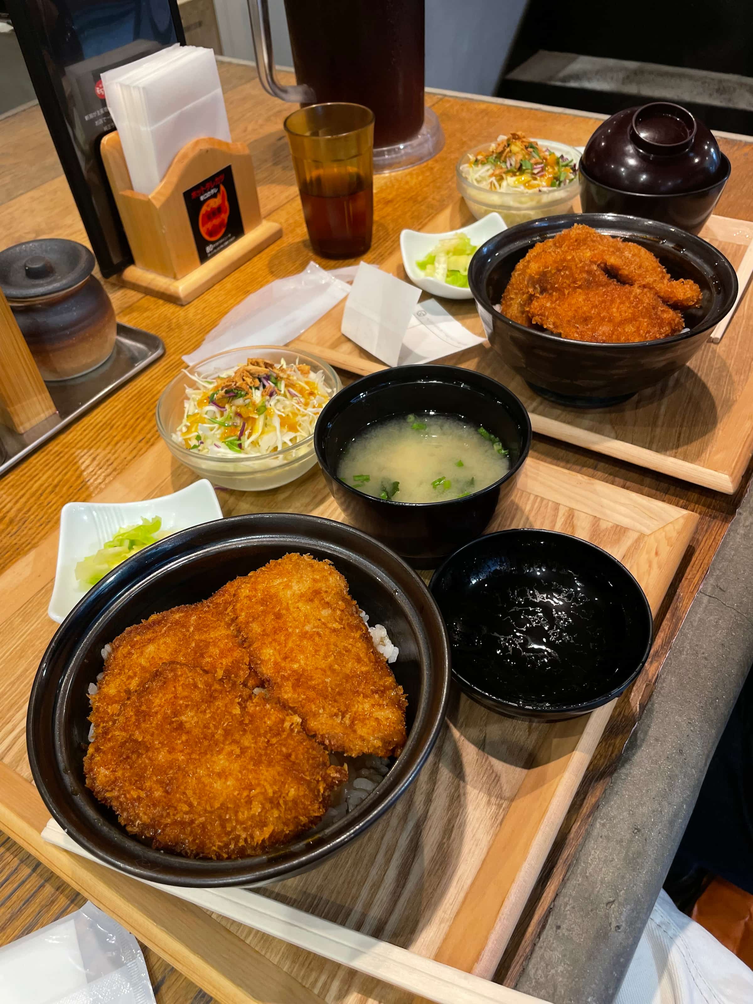 Tonkatsu lunch